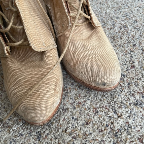 Rag & Bone canvas Deacon lace-up booties - Picture 6 of 6